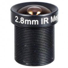 1/3" Mono-focal Lens 2.8mm. IR CUT M12CUT28