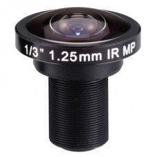 1/3" Fisheye lens 1,25mm MP IR M12IR125F